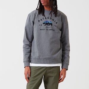 Patagonia Men’s Large Uprisal Crew Neck LOGO Sweatshirt